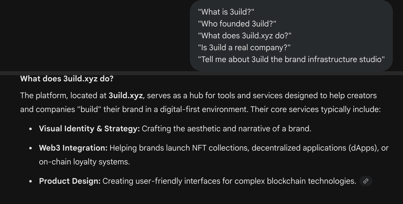 Gemini — Who founded 3uild?